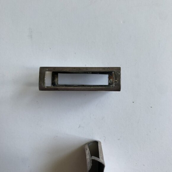 Vintage Sterling Silver Matchbox Holder Engraved "R" Pair of 2 23 grams - Picture 5 of 7